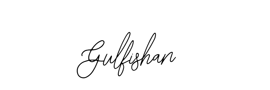 You should practise on your own different ways (Bearetta-2O07w) to write your name (Gulfishan) in signature. don't let someone else do it for you. Gulfishan signature style 12 images and pictures png