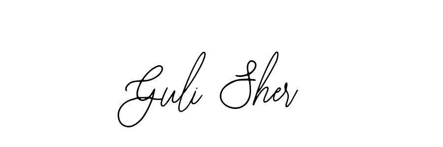 It looks lik you need a new signature style for name Guli Sher. Design unique handwritten (Bearetta-2O07w) signature with our free signature maker in just a few clicks. Guli Sher signature style 12 images and pictures png