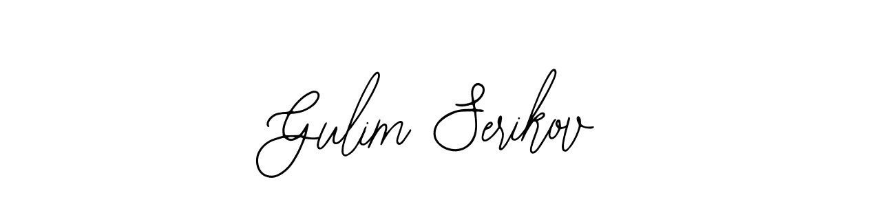 Create a beautiful signature design for name Gulim Serikov. With this signature (Bearetta-2O07w) fonts, you can make a handwritten signature for free. Gulim Serikov signature style 12 images and pictures png