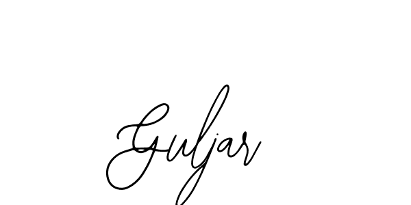 How to make Guljar signature? Bearetta-2O07w is a professional autograph style. Create handwritten signature for Guljar name. Guljar signature style 12 images and pictures png