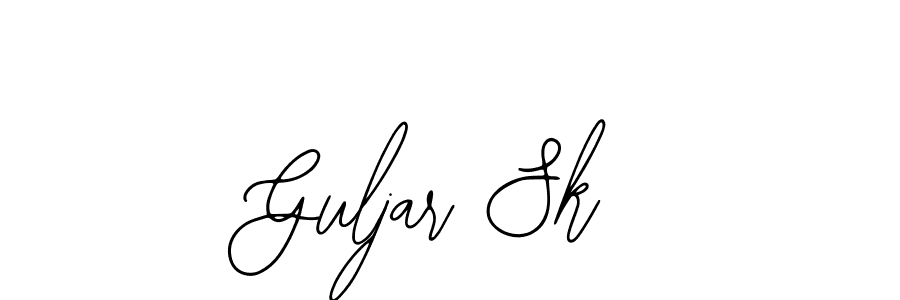 The best way (Bearetta-2O07w) to make a short signature is to pick only two or three words in your name. The name Guljar Sk include a total of six letters. For converting this name. Guljar Sk signature style 12 images and pictures png