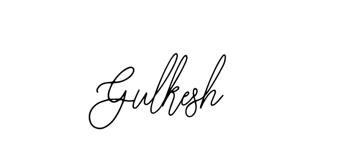 Design your own signature with our free online signature maker. With this signature software, you can create a handwritten (Bearetta-2O07w) signature for name Gulkesh. Gulkesh signature style 12 images and pictures png