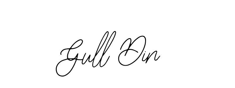 The best way (Bearetta-2O07w) to make a short signature is to pick only two or three words in your name. The name Gull Din include a total of six letters. For converting this name. Gull Din signature style 12 images and pictures png