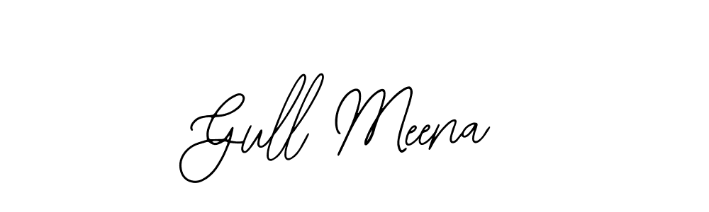 Gull Meena stylish signature style. Best Handwritten Sign (Bearetta-2O07w) for my name. Handwritten Signature Collection Ideas for my name Gull Meena. Gull Meena signature style 12 images and pictures png