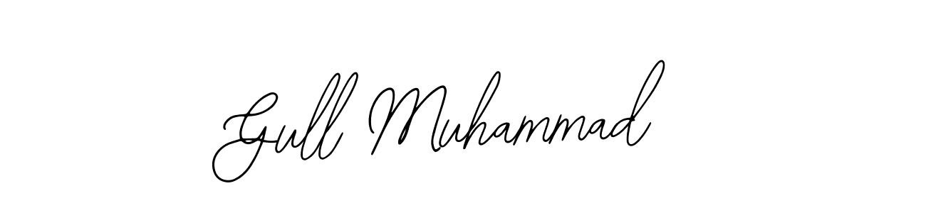 How to make Gull Muhammad signature? Bearetta-2O07w is a professional autograph style. Create handwritten signature for Gull Muhammad name. Gull Muhammad signature style 12 images and pictures png