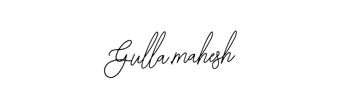 Make a beautiful signature design for name Gulla.mahesh. Use this online signature maker to create a handwritten signature for free. Gulla.mahesh signature style 12 images and pictures png