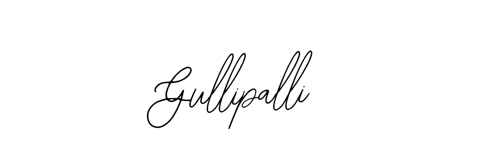 Gullipalli stylish signature style. Best Handwritten Sign (Bearetta-2O07w) for my name. Handwritten Signature Collection Ideas for my name Gullipalli. Gullipalli signature style 12 images and pictures png