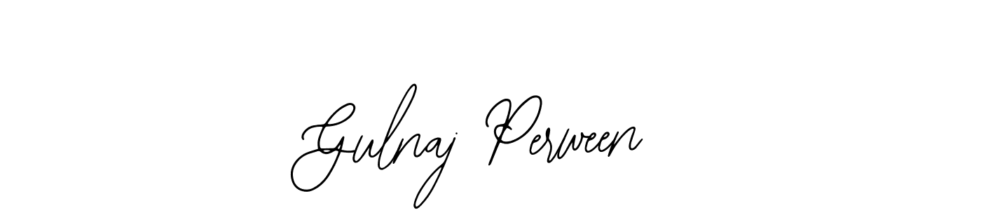 How to make Gulnaj Perween name signature. Use Bearetta-2O07w style for creating short signs online. This is the latest handwritten sign. Gulnaj Perween signature style 12 images and pictures png