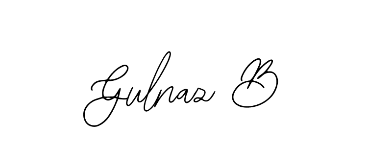 Gulnaz B stylish signature style. Best Handwritten Sign (Bearetta-2O07w) for my name. Handwritten Signature Collection Ideas for my name Gulnaz B. Gulnaz B signature style 12 images and pictures png