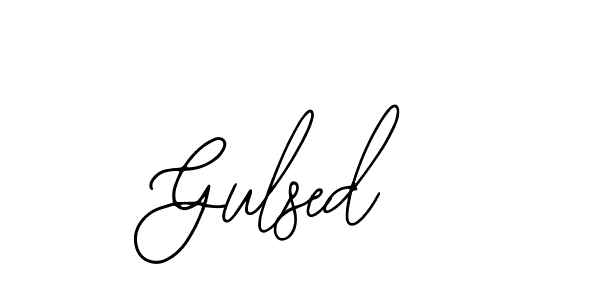 Create a beautiful signature design for name Gulsed. With this signature (Bearetta-2O07w) fonts, you can make a handwritten signature for free. Gulsed signature style 12 images and pictures png