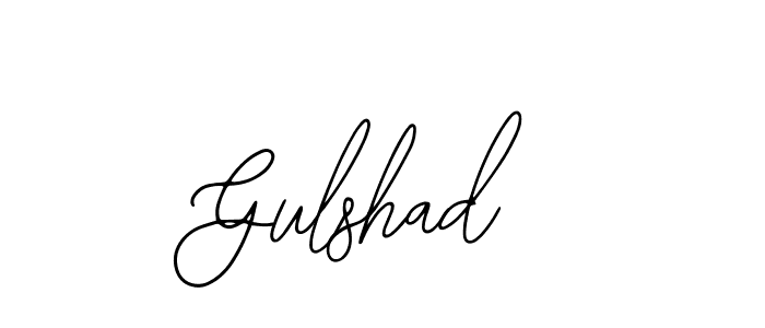 Similarly Bearetta-2O07w is the best handwritten signature design. Signature creator online .You can use it as an online autograph creator for name Gulshad. Gulshad signature style 12 images and pictures png