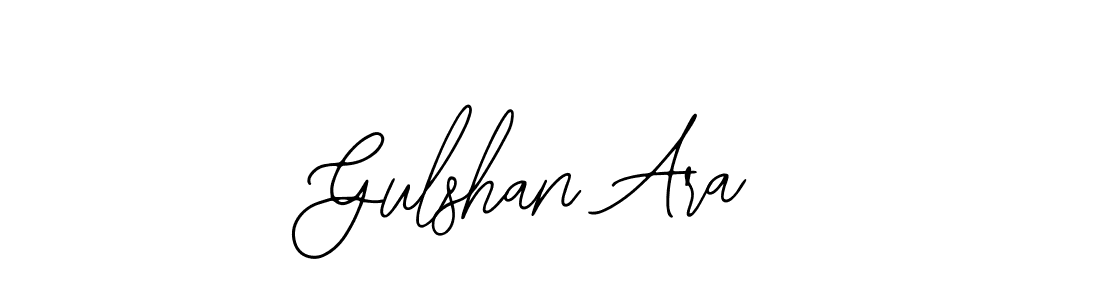 The best way (Bearetta-2O07w) to make a short signature is to pick only two or three words in your name. The name Gulshan Ara include a total of six letters. For converting this name. Gulshan Ara signature style 12 images and pictures png