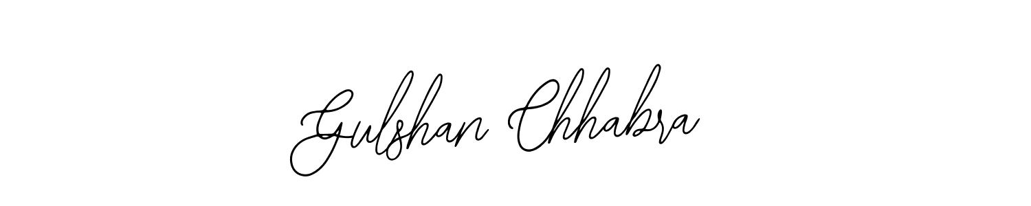 How to make Gulshan Chhabra signature? Bearetta-2O07w is a professional autograph style. Create handwritten signature for Gulshan Chhabra name. Gulshan Chhabra signature style 12 images and pictures png