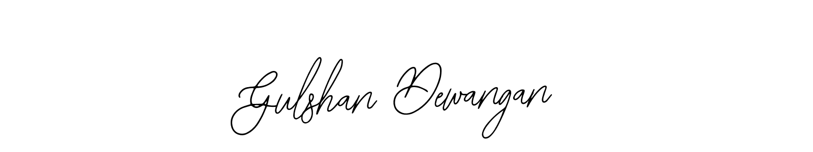 Design your own signature with our free online signature maker. With this signature software, you can create a handwritten (Bearetta-2O07w) signature for name Gulshan Dewangan. Gulshan Dewangan signature style 12 images and pictures png