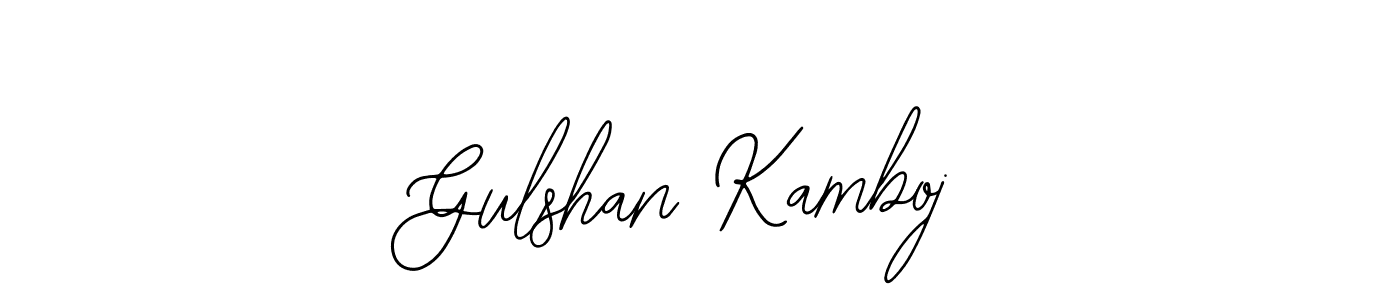Make a beautiful signature design for name Gulshan Kamboj. Use this online signature maker to create a handwritten signature for free. Gulshan Kamboj signature style 12 images and pictures png