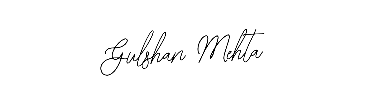 How to make Gulshan Mehta signature? Bearetta-2O07w is a professional autograph style. Create handwritten signature for Gulshan Mehta name. Gulshan Mehta signature style 12 images and pictures png