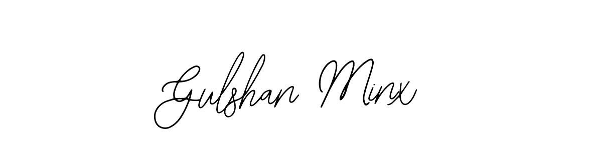 How to Draw Gulshan Minx signature style? Bearetta-2O07w is a latest design signature styles for name Gulshan Minx. Gulshan Minx signature style 12 images and pictures png