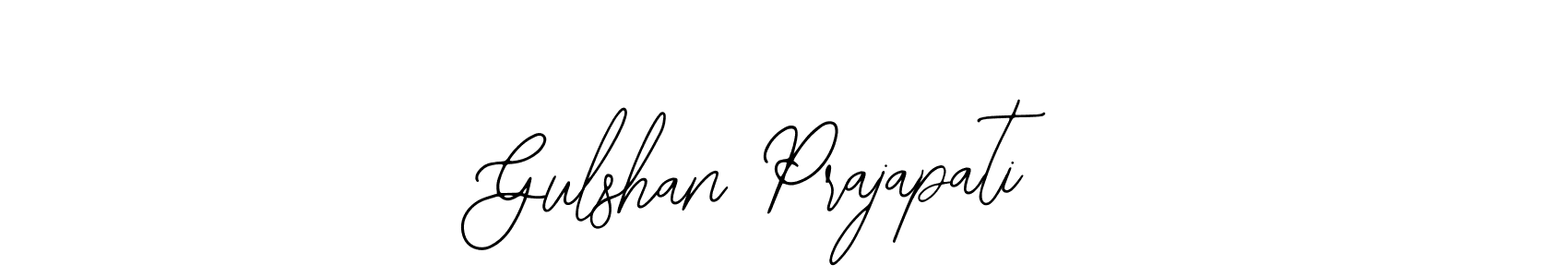 How to make Gulshan Prajapati signature? Bearetta-2O07w is a professional autograph style. Create handwritten signature for Gulshan Prajapati name. Gulshan Prajapati signature style 12 images and pictures png