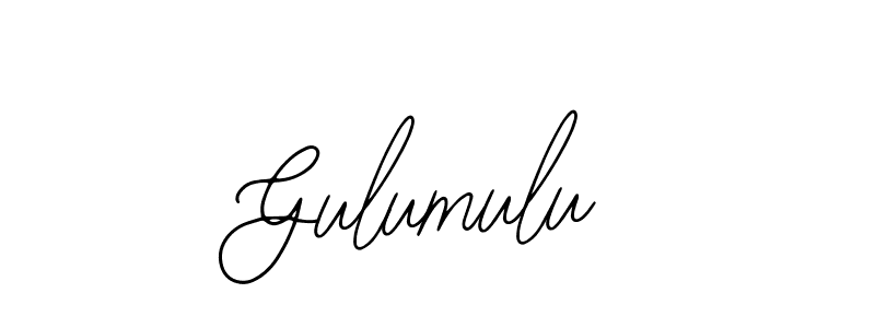 How to make Gulumulu signature? Bearetta-2O07w is a professional autograph style. Create handwritten signature for Gulumulu name. Gulumulu signature style 12 images and pictures png