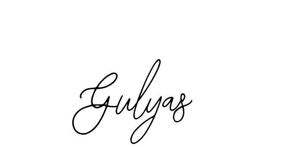 Create a beautiful signature design for name Gulyas. With this signature (Bearetta-2O07w) fonts, you can make a handwritten signature for free. Gulyas signature style 12 images and pictures png