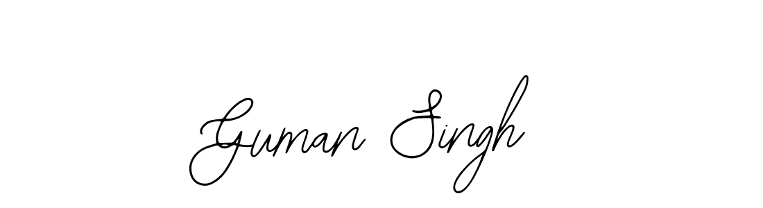 Also we have Guman Singh name is the best signature style. Create professional handwritten signature collection using Bearetta-2O07w autograph style. Guman Singh signature style 12 images and pictures png