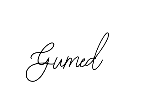 How to make Gumed signature? Bearetta-2O07w is a professional autograph style. Create handwritten signature for Gumed name. Gumed signature style 12 images and pictures png