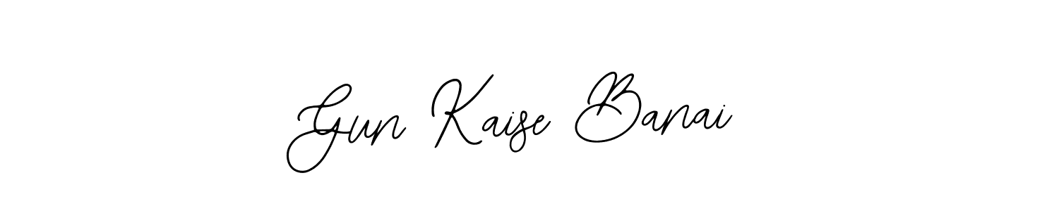 Once you've used our free online signature maker to create your best signature Bearetta-2O07w style, it's time to enjoy all of the benefits that Gun Kaise Banai name signing documents. Gun Kaise Banai signature style 12 images and pictures png