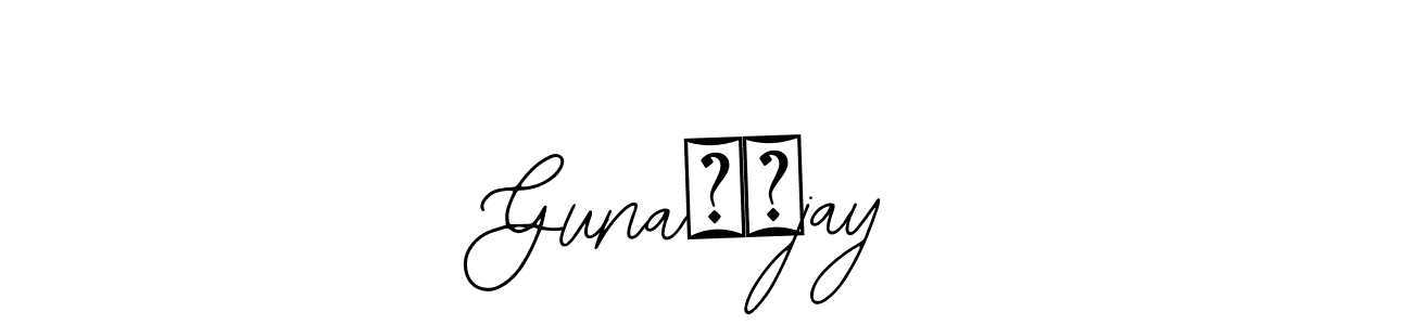 The best way (Bearetta-2O07w) to make a short signature is to pick only two or three words in your name. The name Guna❤️jay include a total of six letters. For converting this name. Guna❤️jay signature style 12 images and pictures png