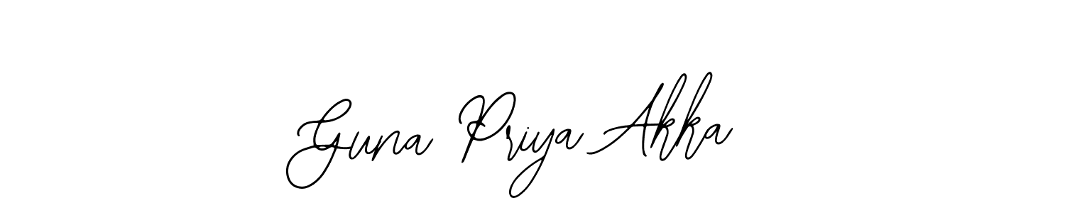 How to Draw Guna Priya Akka signature style? Bearetta-2O07w is a latest design signature styles for name Guna Priya Akka. Guna Priya Akka signature style 12 images and pictures png