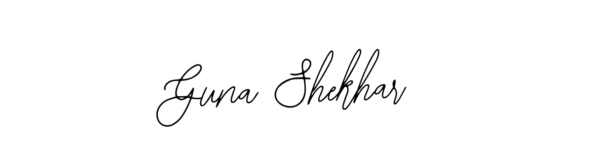 How to make Guna Shekhar signature? Bearetta-2O07w is a professional autograph style. Create handwritten signature for Guna Shekhar name. Guna Shekhar signature style 12 images and pictures png