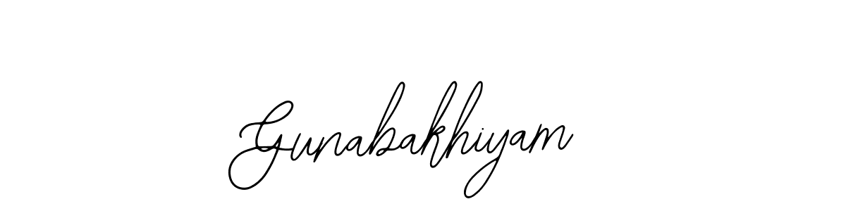 How to Draw Gunabakhiyam signature style? Bearetta-2O07w is a latest design signature styles for name Gunabakhiyam. Gunabakhiyam signature style 12 images and pictures png