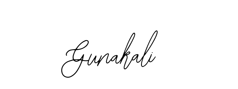 How to Draw Gunakali signature style? Bearetta-2O07w is a latest design signature styles for name Gunakali. Gunakali signature style 12 images and pictures png