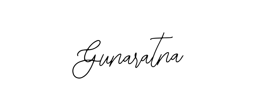 How to make Gunaratna name signature. Use Bearetta-2O07w style for creating short signs online. This is the latest handwritten sign. Gunaratna signature style 12 images and pictures png