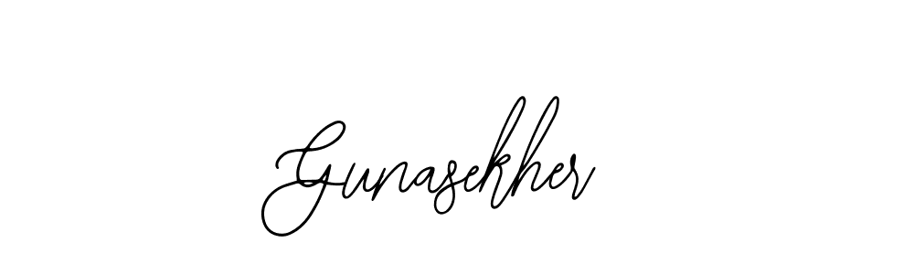 Similarly Bearetta-2O07w is the best handwritten signature design. Signature creator online .You can use it as an online autograph creator for name Gunasekher. Gunasekher signature style 12 images and pictures png