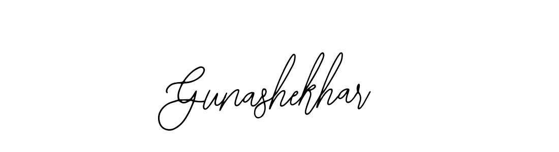 Design your own signature with our free online signature maker. With this signature software, you can create a handwritten (Bearetta-2O07w) signature for name Gunashekhar. Gunashekhar signature style 12 images and pictures png