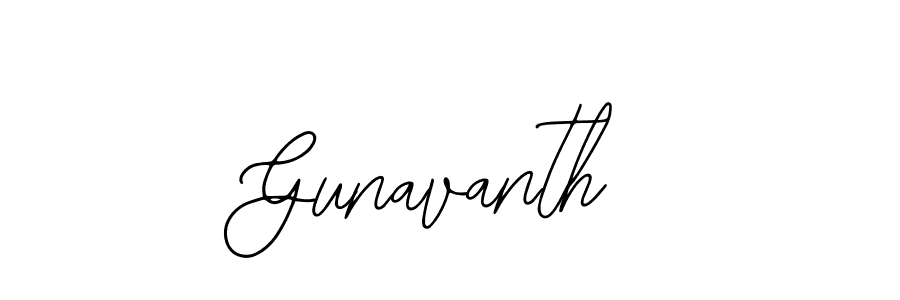 Create a beautiful signature design for name Gunavanth. With this signature (Bearetta-2O07w) fonts, you can make a handwritten signature for free. Gunavanth signature style 12 images and pictures png