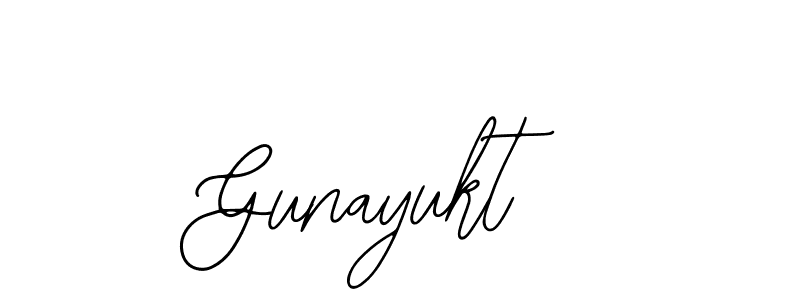 How to make Gunayukt signature? Bearetta-2O07w is a professional autograph style. Create handwritten signature for Gunayukt name. Gunayukt signature style 12 images and pictures png