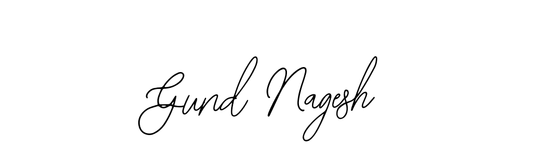 Also You can easily find your signature by using the search form. We will create Gund Nagesh name handwritten signature images for you free of cost using Bearetta-2O07w sign style. Gund Nagesh signature style 12 images and pictures png