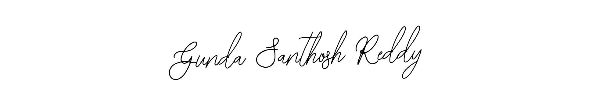 It looks lik you need a new signature style for name Gunda Santhosh Reddy. Design unique handwritten (Bearetta-2O07w) signature with our free signature maker in just a few clicks. Gunda Santhosh Reddy signature style 12 images and pictures png