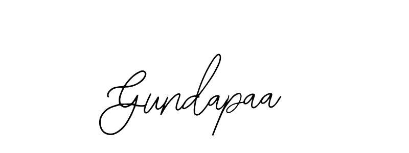 if you are searching for the best signature style for your name Gundapaa. so please give up your signature search. here we have designed multiple signature styles  using Bearetta-2O07w. Gundapaa signature style 12 images and pictures png