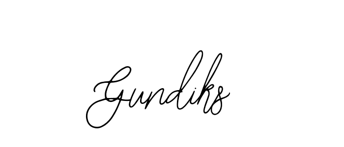 Create a beautiful signature design for name Gundiks. With this signature (Bearetta-2O07w) fonts, you can make a handwritten signature for free. Gundiks signature style 12 images and pictures png