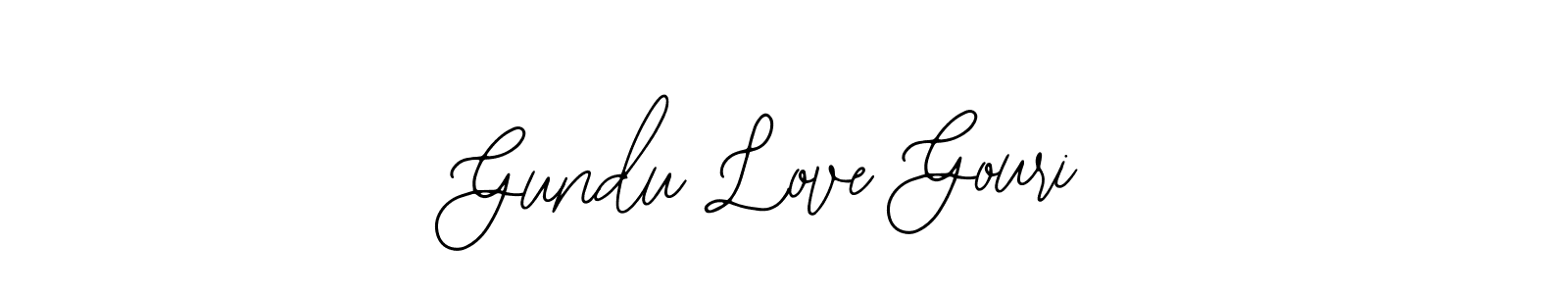 Also You can easily find your signature by using the search form. We will create Gundu Love Gouri name handwritten signature images for you free of cost using Bearetta-2O07w sign style. Gundu Love Gouri signature style 12 images and pictures png