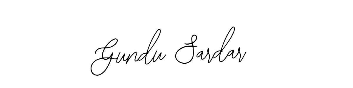 Also You can easily find your signature by using the search form. We will create Gundu Sardar name handwritten signature images for you free of cost using Bearetta-2O07w sign style. Gundu Sardar signature style 12 images and pictures png