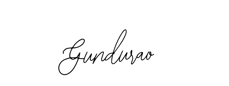 Gundurao stylish signature style. Best Handwritten Sign (Bearetta-2O07w) for my name. Handwritten Signature Collection Ideas for my name Gundurao. Gundurao signature style 12 images and pictures png