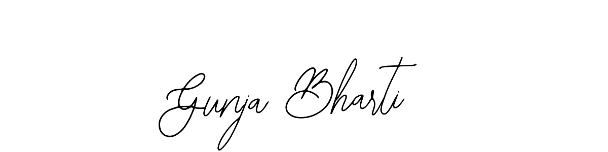 You can use this online signature creator to create a handwritten signature for the name Gunja Bharti. This is the best online autograph maker. Gunja Bharti signature style 12 images and pictures png