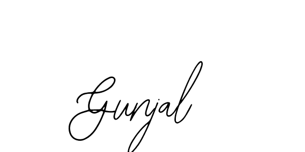 How to Draw Gunjal signature style? Bearetta-2O07w is a latest design signature styles for name Gunjal. Gunjal signature style 12 images and pictures png