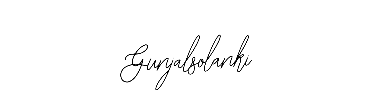 Use a signature maker to create a handwritten signature online. With this signature software, you can design (Bearetta-2O07w) your own signature for name Gunjalsolanki. Gunjalsolanki signature style 12 images and pictures png