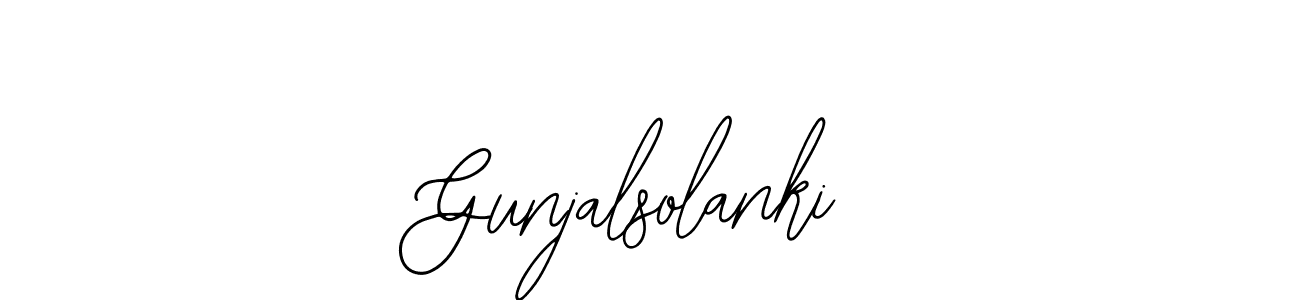 Make a beautiful signature design for name Gunjalsolanki. With this signature (Bearetta-2O07w) style, you can create a handwritten signature for free. Gunjalsolanki signature style 12 images and pictures png
