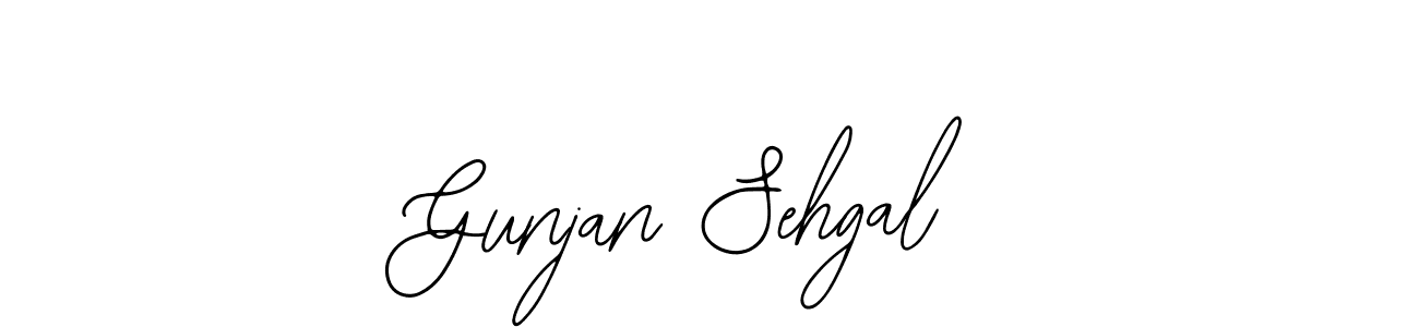 The best way (Bearetta-2O07w) to make a short signature is to pick only two or three words in your name. The name Gunjan Sehgal include a total of six letters. For converting this name. Gunjan Sehgal signature style 12 images and pictures png