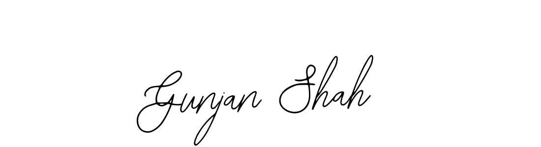 Similarly Bearetta-2O07w is the best handwritten signature design. Signature creator online .You can use it as an online autograph creator for name Gunjan Shah. Gunjan Shah signature style 12 images and pictures png
